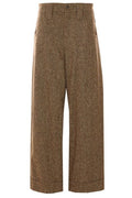 Brunello Cucinelli Donegal Baggy Five-Pocket Trousers