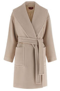 Max Mara Studio Cloruro Tie-Waisted Coat