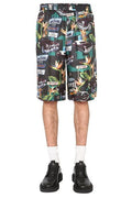 Givenchy Motel Printed Bermuda Shorts