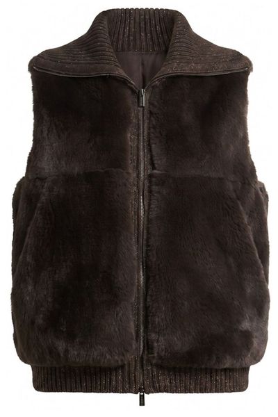 Peserico Zipped Gilet