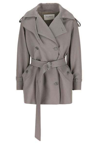 Max Mara Mxscacio Double-Breasted Coat