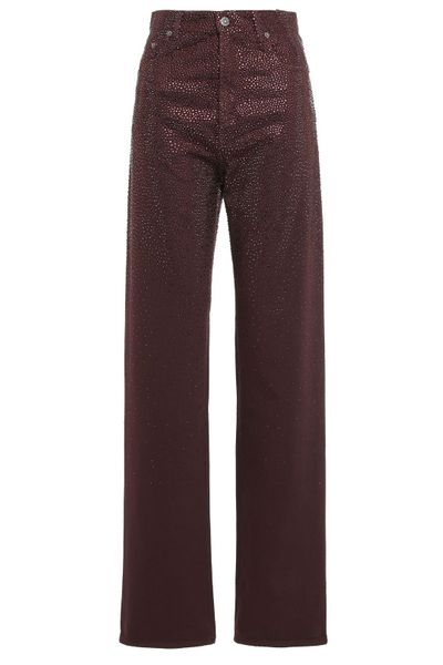 Golden Goose Deluxe Brand Straight-Leg Embellished Jeans
