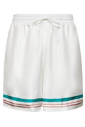 Casablanca Elastic Waist Drawstring Shorts
