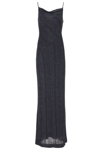 Missoni Chevron Lurex Long Dress