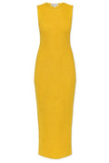 Alaïa Ribbed Sleeveless Knitted Dress