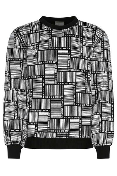 VTMNTS Patterned Intarsia-Knit Jumper