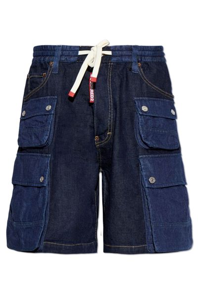 Dsquared2 Contrast Cargo Shorts