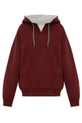 Maison Margiela Half Zip Hoodies