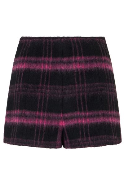 RED Valentino REDValentino Checked Tailored Shorts