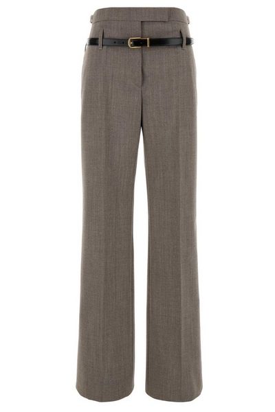 Prada Belted Blend Trousers
