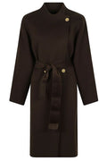 Alberta Ferretti Buttoned Belted Coat