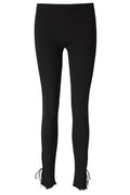 Tom Ford Mid-Rise Lace-Up Leggings