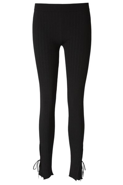 Tom Ford Mid-Rise Lace-Up Leggings