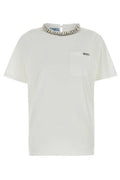 Prada Embellished Crewneck T-Shirt