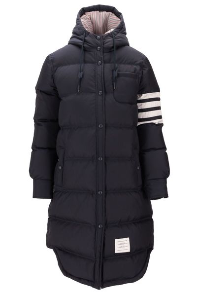Thom Browne Hooded 4-Bar Parka