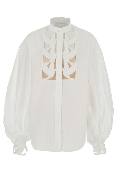 Zimmermann Luna Applique Blouse