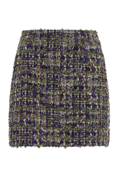 Saint Laurent Tweed Mini Skirt