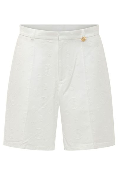 Casablanca Monogram Pleated Shorts