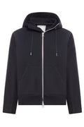 Sacai Drawstring Zip-Up Hoodie