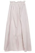 Herno Elasticated Waistband Taffeta Maxi Skirt