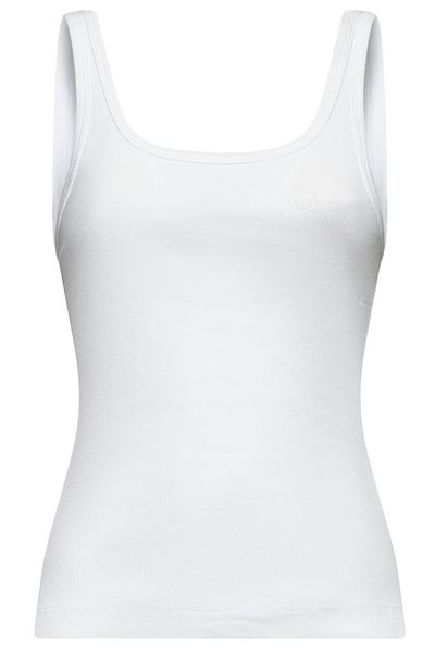 MM6 Maison Margiela Strap-Detailed Open-Back Tank Top