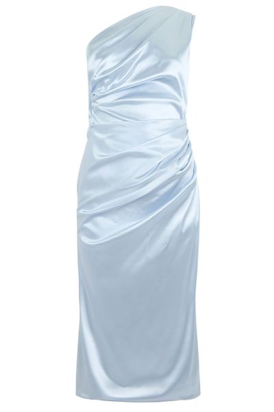 Dolce & Gabbana Draped One-Shoulder Dress