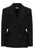 Givenchy Double-Breasted Slashed Jacket