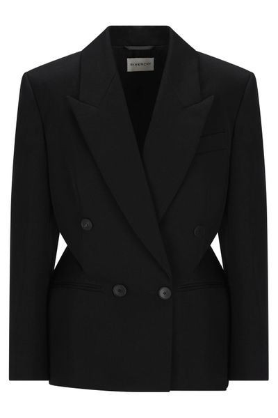 Givenchy Double-Breasted Slashed Jacket