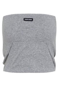 Miu Miu Logo Jersey Bandeau Top