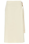 Jil Sander Wrap-Designed A-Line Midi Skirt