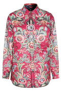 Etro Floral-Printed Long-Sleeved Coat