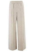 Brunello Cucinelli Herringbone Pleated Trousers