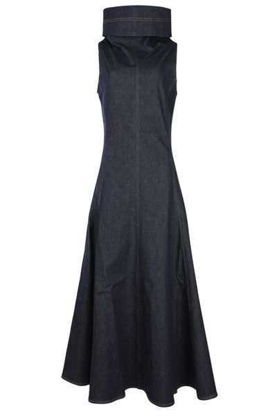 Jacquemus The Triangle De-Nîmes Denim Dress