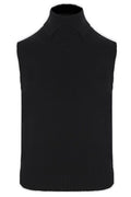 Prada Roll-Neck Sleeveless Knitted Vest