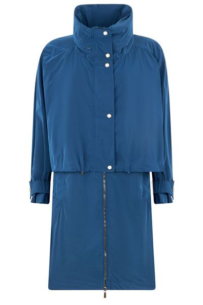 Moorer Kathios High Collar Zip Coats