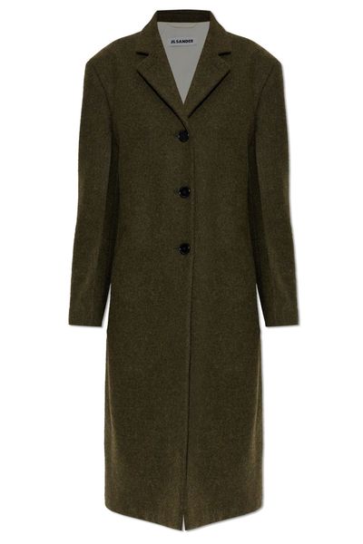 Jil Sander Slim Straight Knee-Length Coat