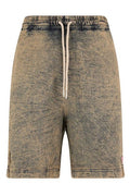 Diesel Drawstring Denim-Effect Shorts