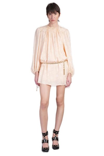Chloé Gathered Mini Dress