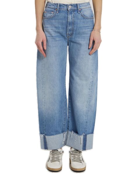 Mother The Half-Pipe Ankle Cuff Fray Jeans