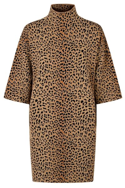 Givenchy Leopard Jacquard Mini Dress