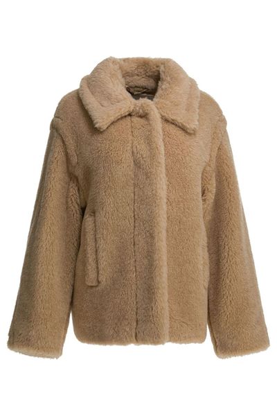 Max Mara Mxmtritone Faux Shearling Jacket