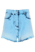 MSGM Delave Denim Shorts