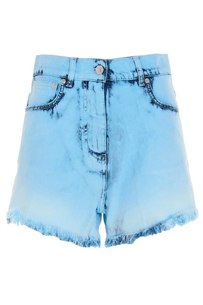 MSGM Delave Denim Shorts