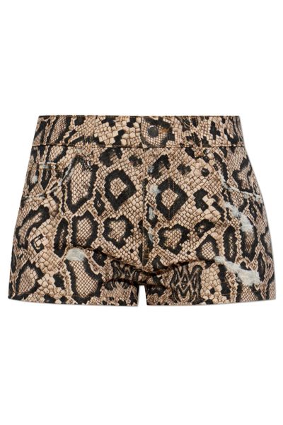 Amiri High-Rise Patterned Shorts