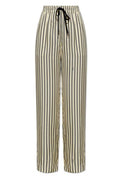 Versace Meandros Print Wide-Leg Pants