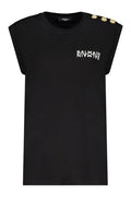 Balmain Logo Detailed Sleeveless Tank Top