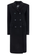 Sportmax Morgana Double-Breasted Long-Sleeved Coat