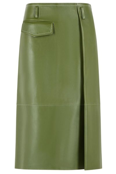 Marni Asymmetric Pocket Midi Skirt