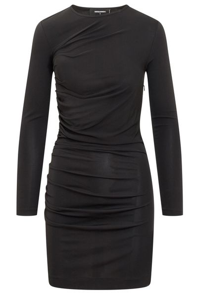 Dsquared2 Fitted Crewneck Mini Dress