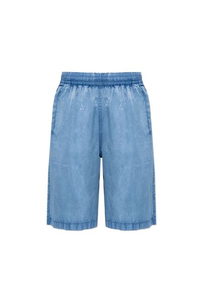 Diesel Elasticated Waistband Denim Shorts